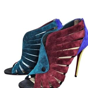 Elegant Multicolor Stiletto Heels